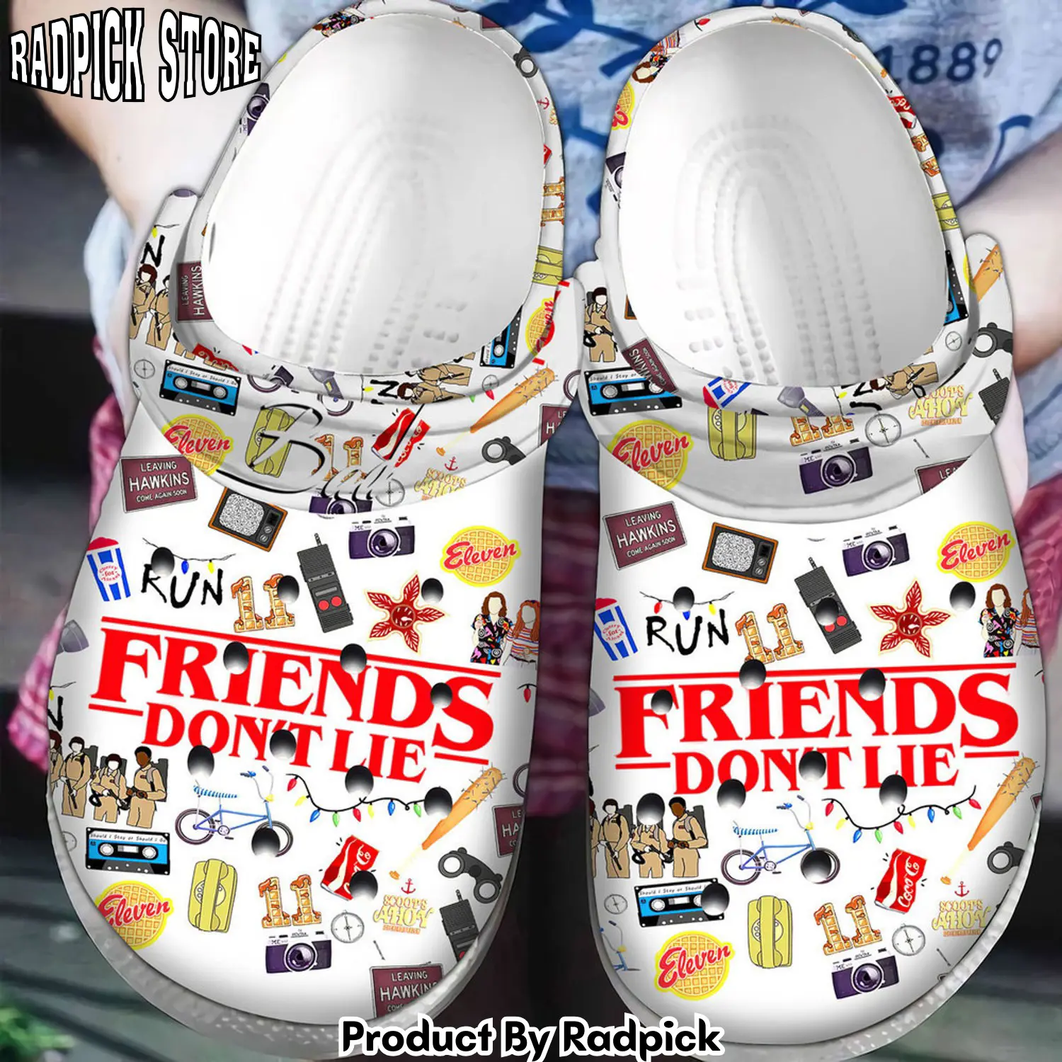 Radpick stranger things tv series clogs shoes comfortable for men women qac rp6521107
